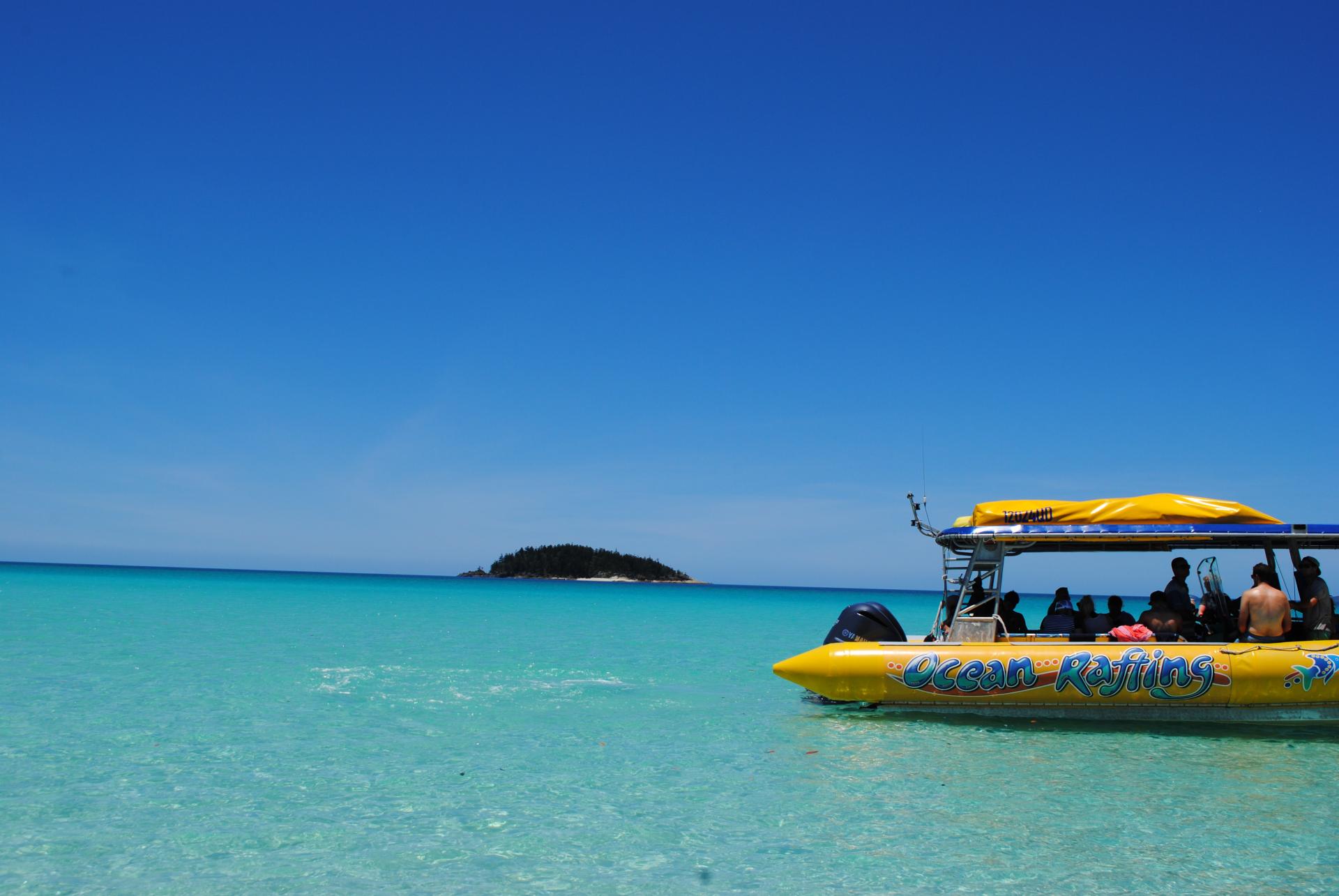 Sortie en bateau avec Ocean Rafting